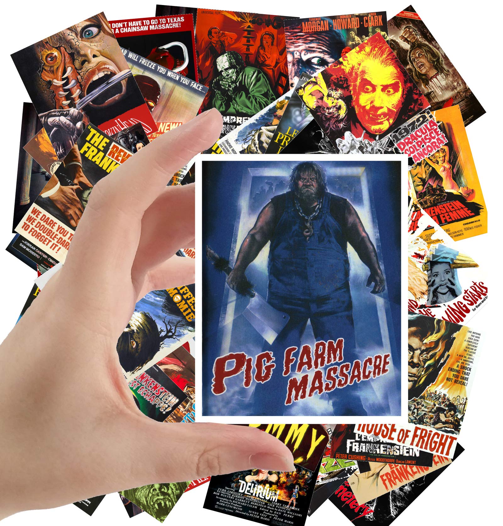 Sticker Horreur Slasher Movie à coller sur vos carnets et pc pour Halloween