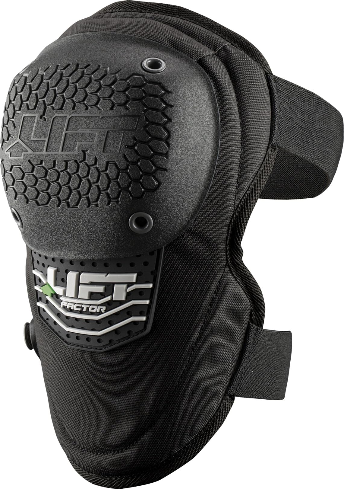Factor Knee Guards | Hard Shell Impact Protection | EVA Foam Padding for Comfort | Adjustable Straps for Secure Fit