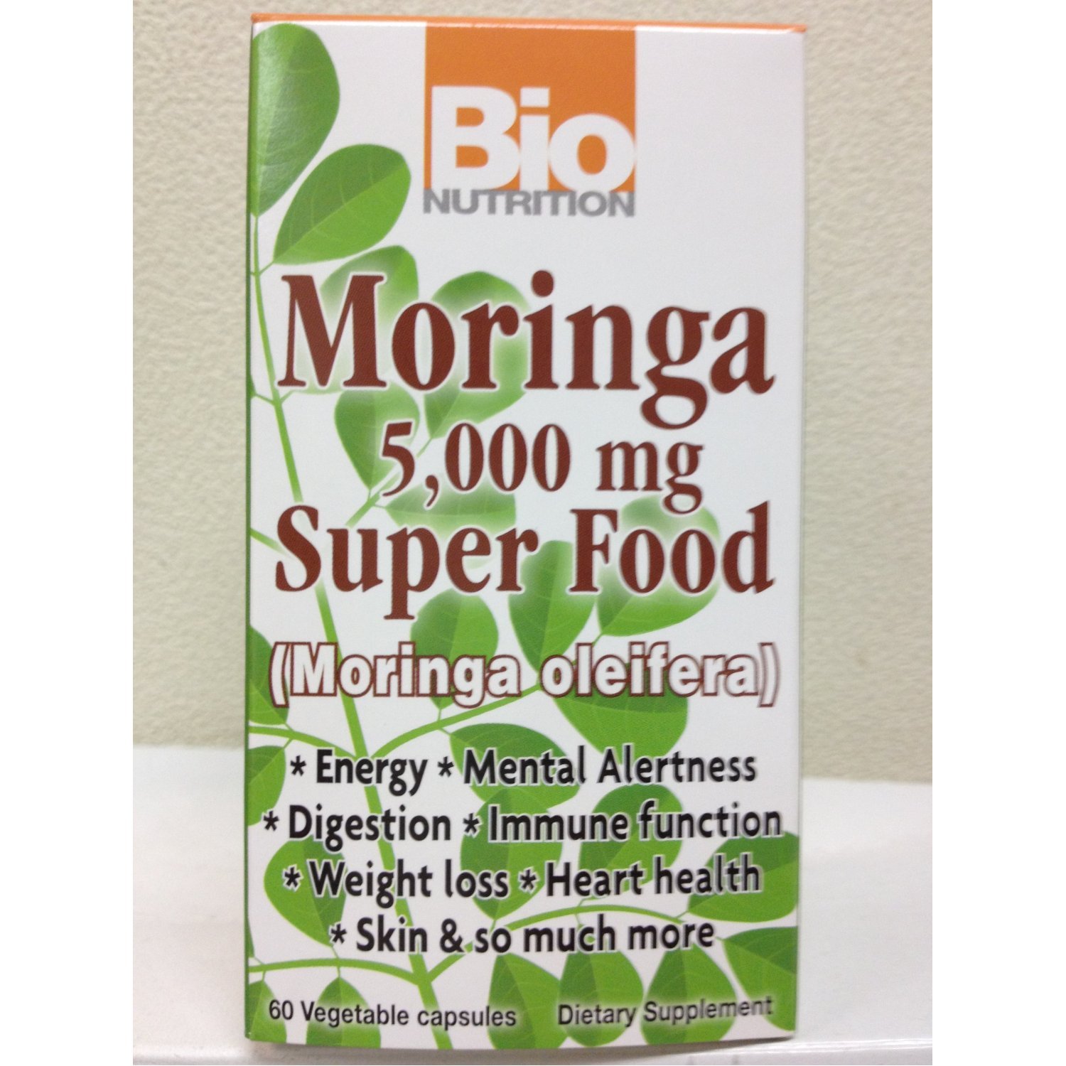 Bio Nutrition Moringa 5000mg Spr Food