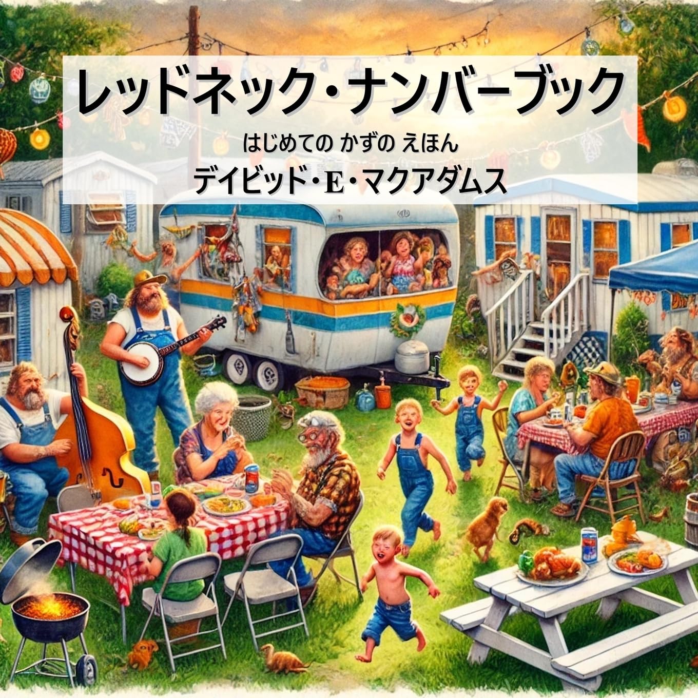 レッドネック・ナンバーブック: はじめての かずの えほん (子どものための算数の本)