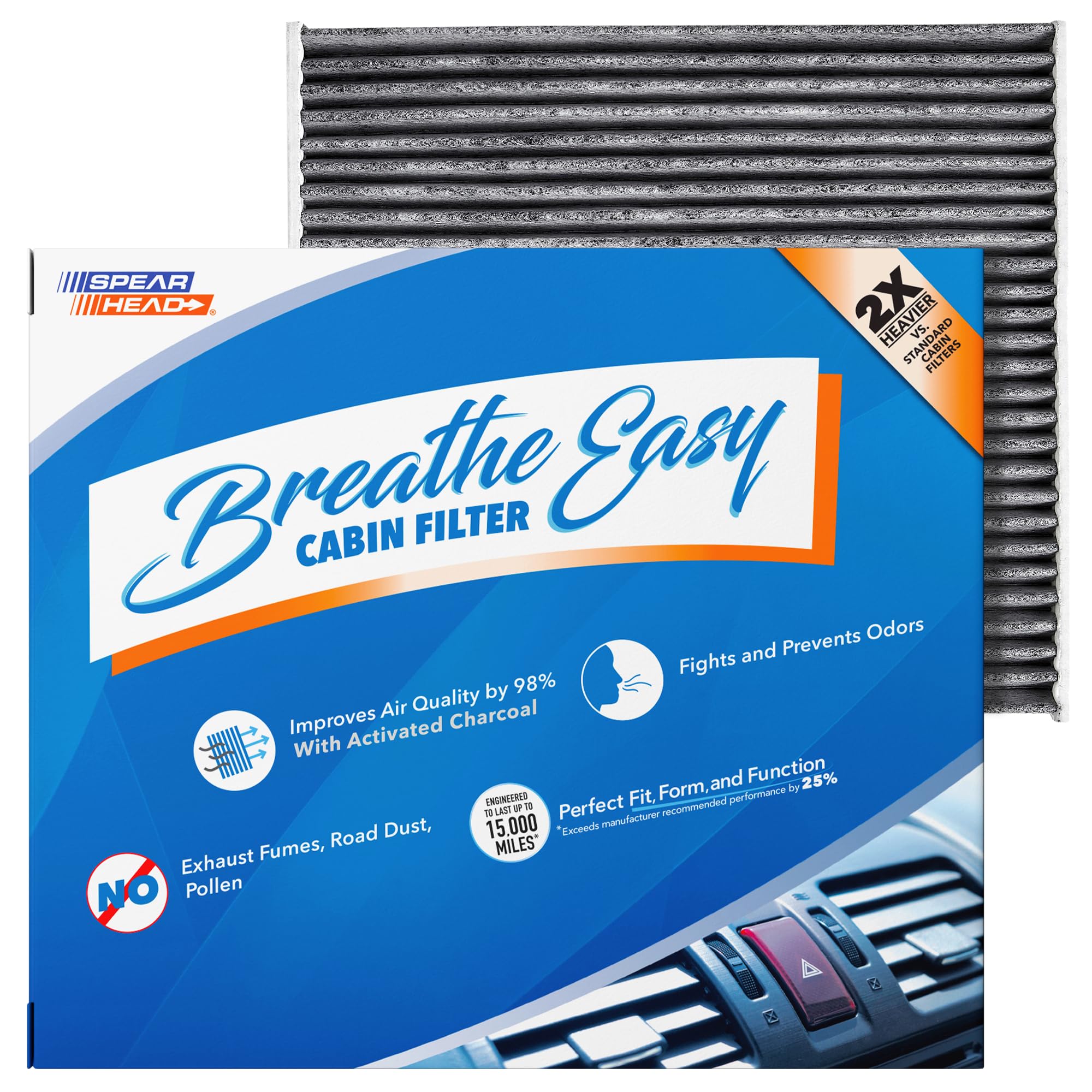 Spearhead Odor Defense Breathe Easy Cabin Filter