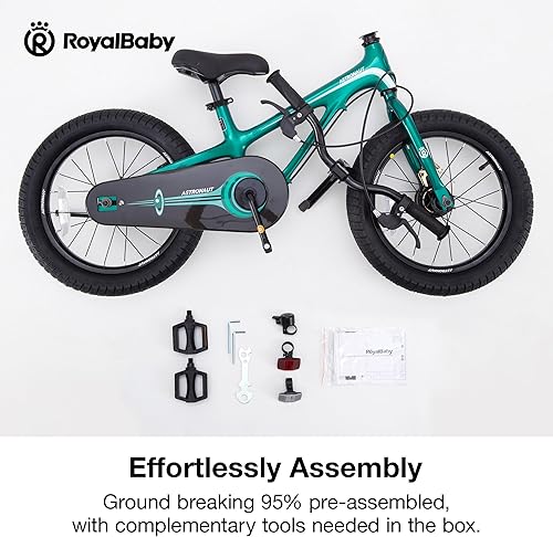 Miniatura 7 de RoyalBaby Magnesium Kids Bike Lightweight Alloy Children Sport Bicycle 141618 Inch Wheel for Boys Girls Ages 3+ Years