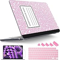 Vista 1 de Tuiklol Funda rígida para MacBook Air 2026, 2025, 2024, 2023, modelo M5, A3448, M4, A3241, M3, A3114, M2, A2941, funda rígida para MacBook de 15.3