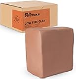 Old Potters Low Fire Pottery Clay (Cones 06-2) Art Modeling Clay, Ideal for Wheel Throwing and Hand Building, Pottery Clay for Sculpting, Beginners, and Advanced, 10 lbs Terra Cotta