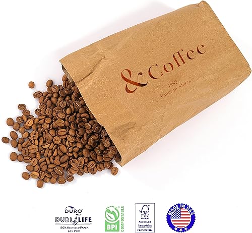 Miniatura 2 de Bolsas de papel Kraft FSC - HECHAS EN EE. UU. (100 unidades, 4 lb)