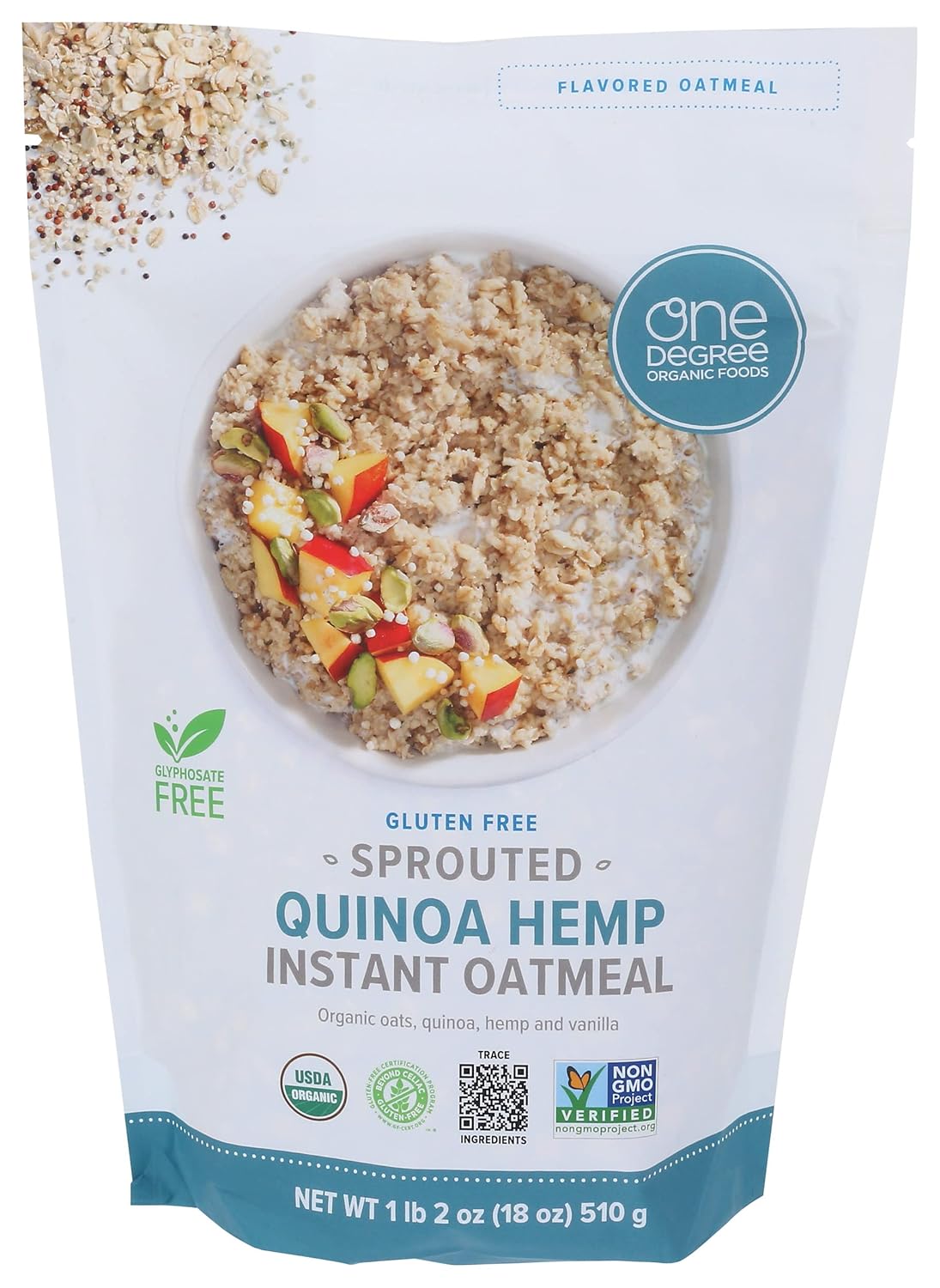ONE DEGREE ORGANIC FOODS Organic Quinoa Hemp Sprouted