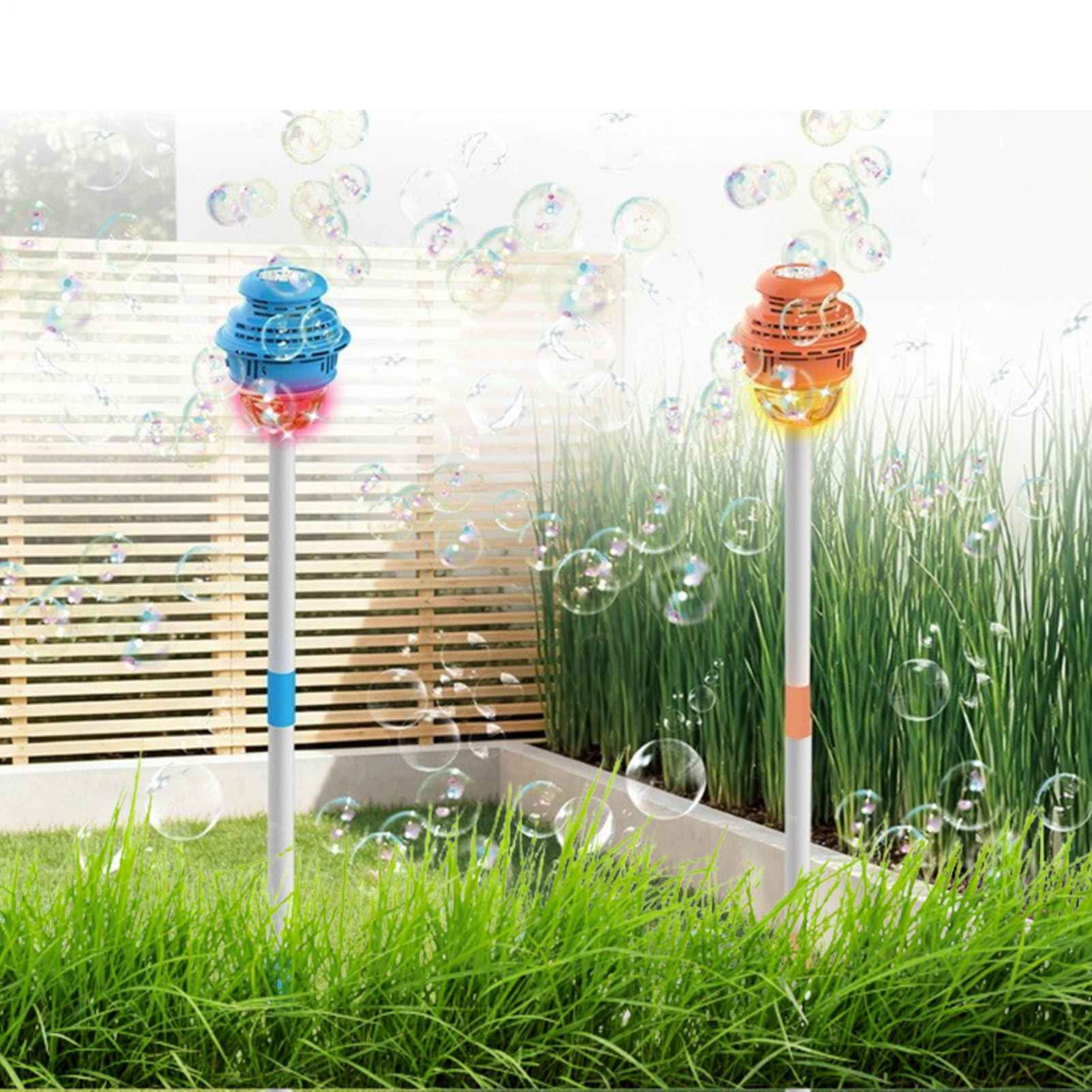Juguete de Baño de Burbujas Juego Automático para Jardín