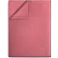 Elegant Comfort Wrinkle-Free 1500 Premier Hotel Quality 1-Piece Flat Sheet, Twin/Twin XL Size, Pink
