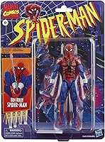 Vista 2 de Marvel Legends Series Spider-Man - Figura de acción de Spider-Man: Ben Reilly, de 6 pulgadas, incluye 5 accesorios: 4 manos alternativas, 1 línea