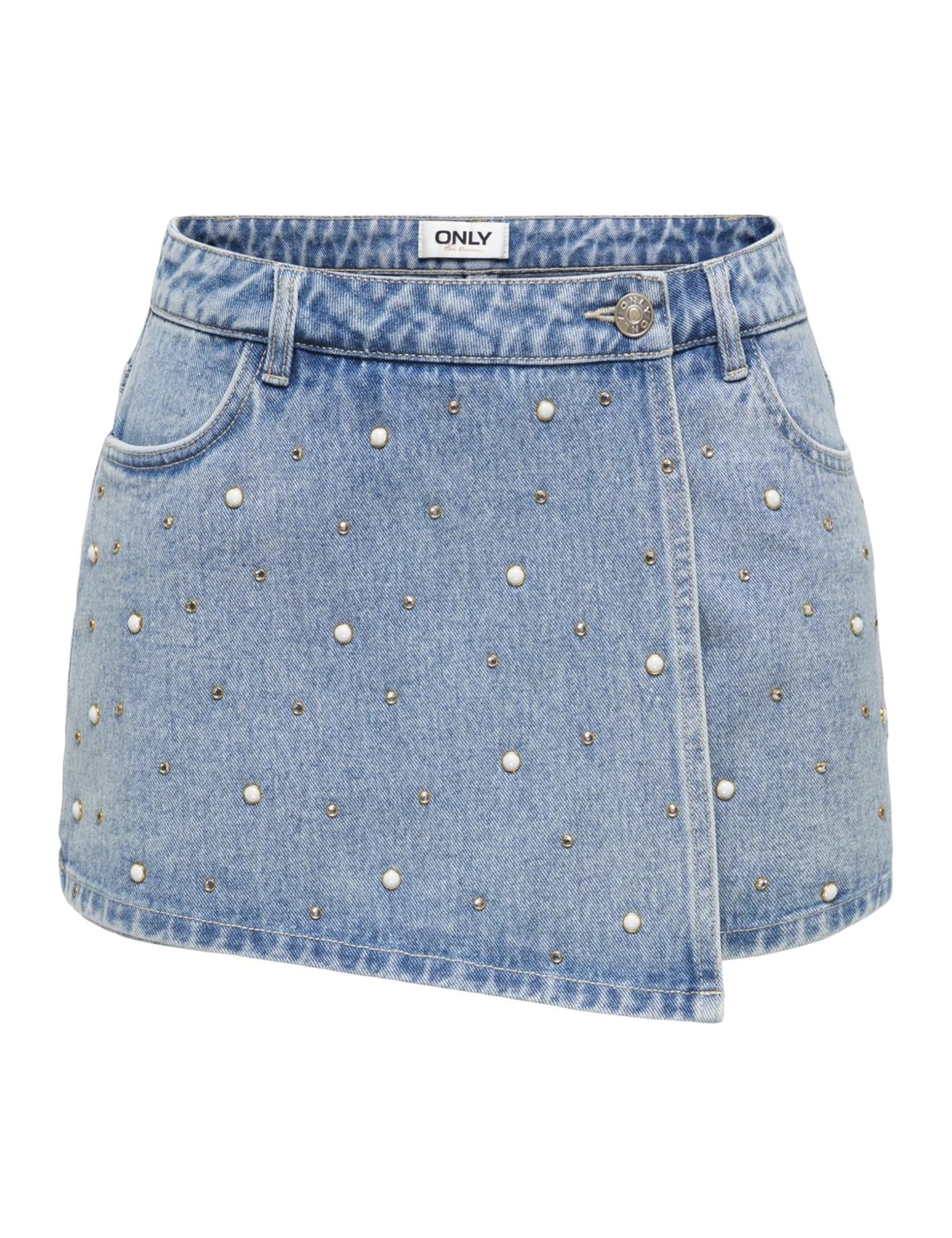 ONLY Onltexas Studded Reg DNM Skort Bj