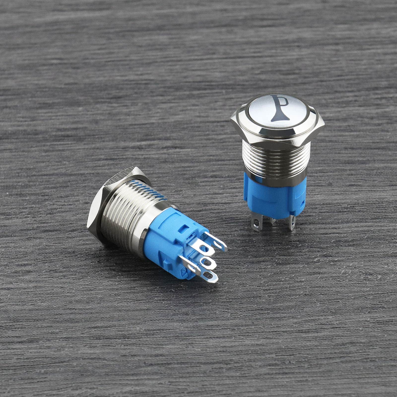 Interruptor De Botón Momentáneo Encendidoapagado Instrumentos Automático Del Coche De 4 Piezas Dynwavemx Interruptor Momentaneo