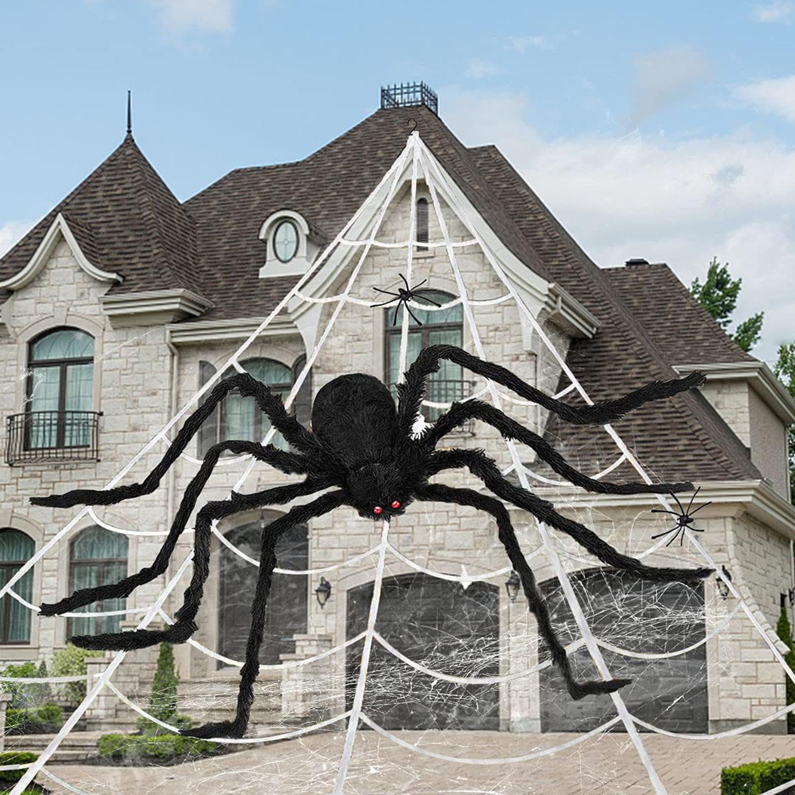 Decorazioni Di Halloween Per Esterni Gigante Spaventoso Riutilizzabile Con | 7 m Ornamenti Cortile Spaventosi Per Sentiero Prato Piscina Albero Finestra