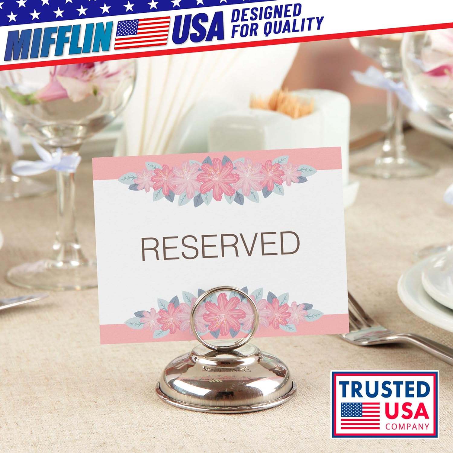 Mifflin-USA Name Badge Inserts, 3"x4" or 4"x3" Badge Inserts (300 Cardstock Refills, 50 Sheets), Compatible with Inkjet, Laser Printer, and Printable Sheets - Image 6