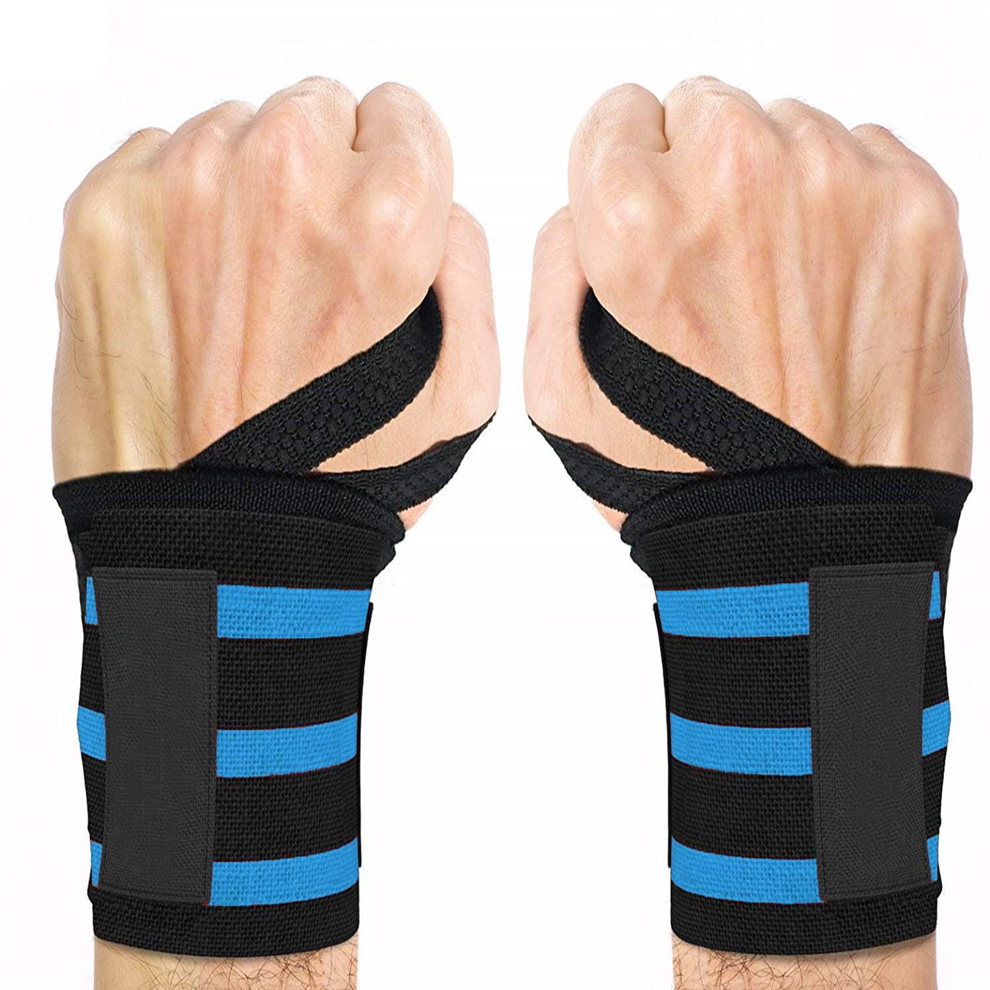 UDKI Cotton Wrist Bands for Men & Women - Adjustable Wrist Support for Gym, Hand Grip, and Muscle Relaxation - Durable Wrist Wraps/Straps for Weightlifting & Workouts (1 Pair, Multicolor)-picture-16