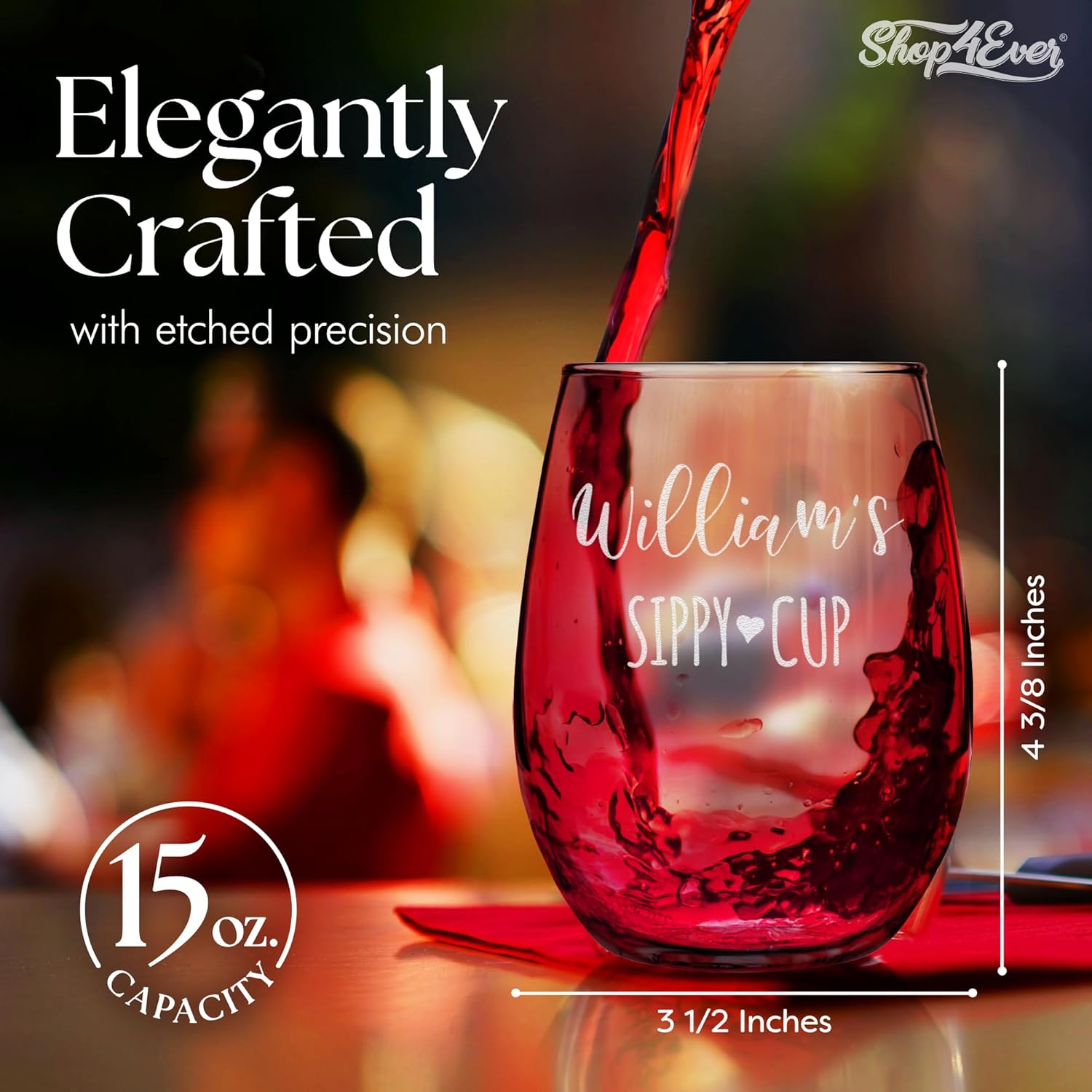 GRAVURZEILE Leonardo Skyline Kehl Design Juego De Copas De Vino