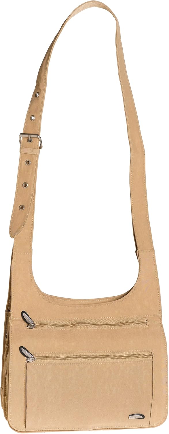 Travelon CrossBody Bag, Wheat, One Size Messenger Bags