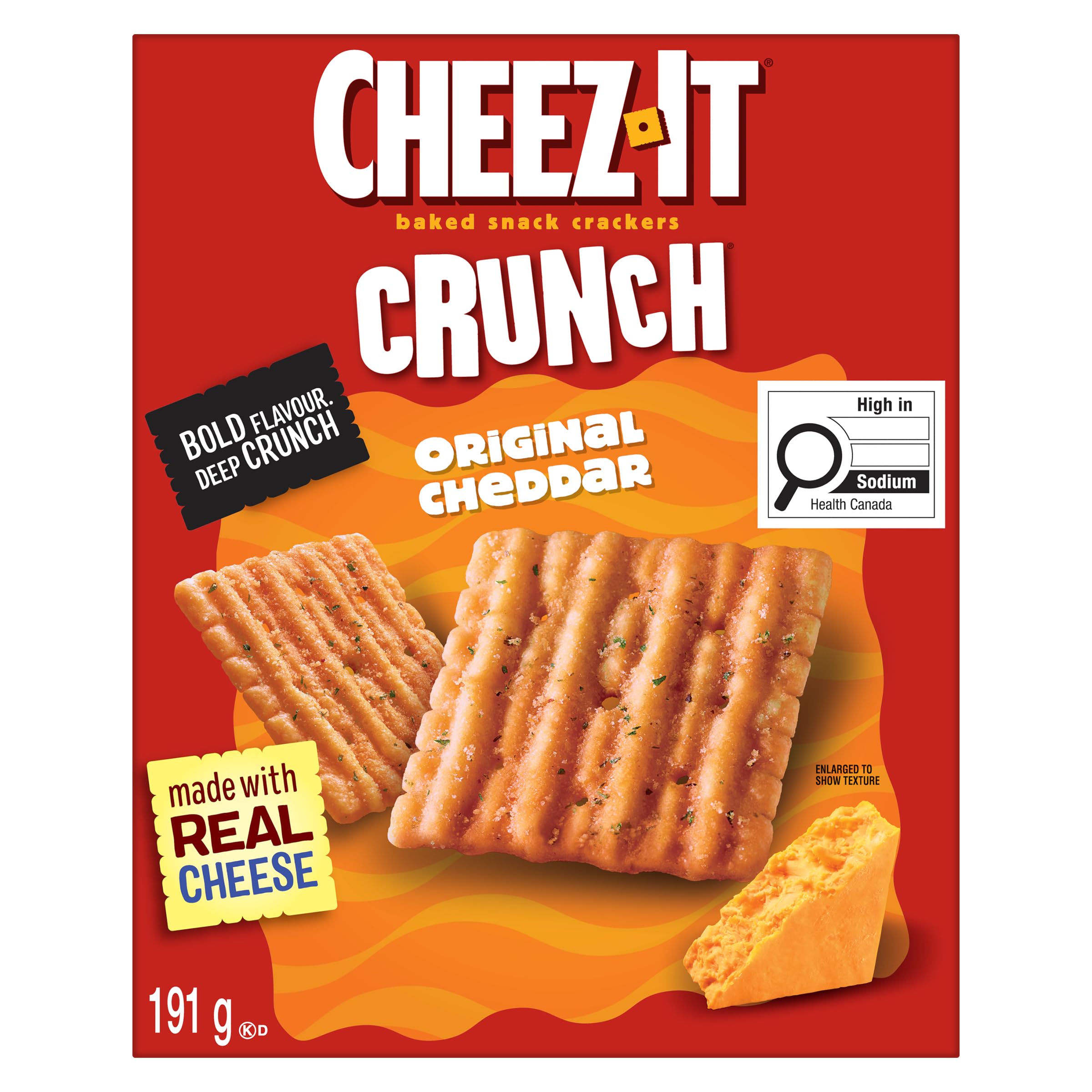 Cheez It Crunch Original Cheddar Crackers 191g