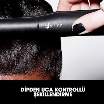 Ghd Mini İnce Plakalı Saç Düzleştirici, Siyah