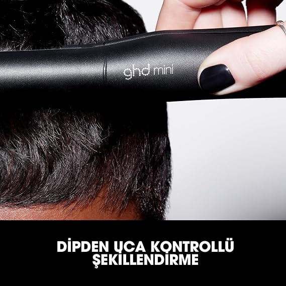 Ghd Mini İnce Plakalı Saç Düzleştirici, Siyah