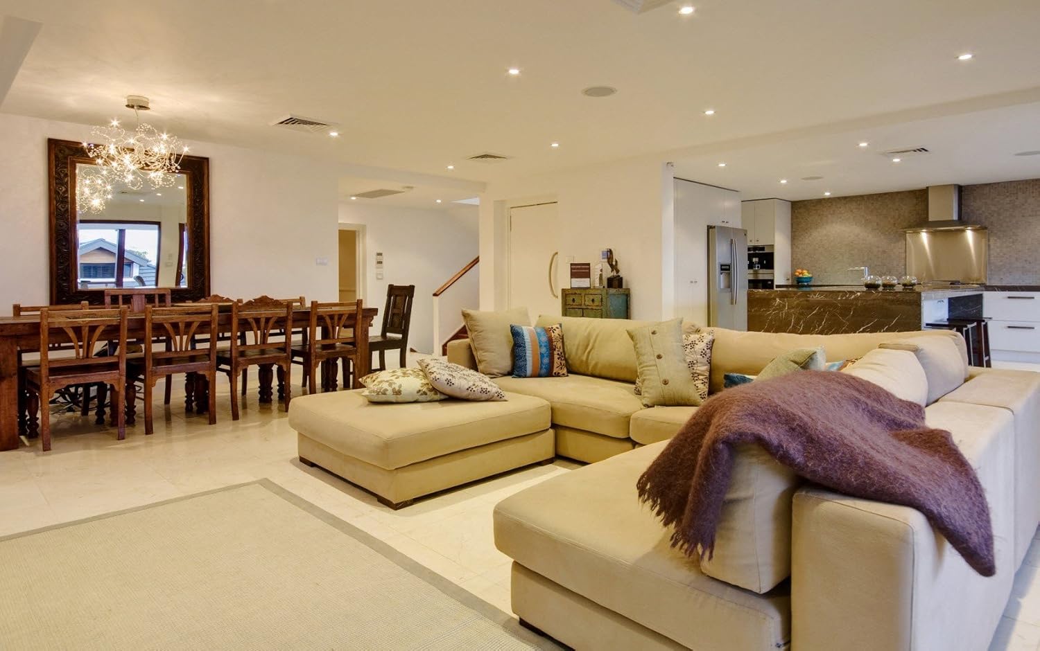 Four-Bros Lighting RM4/LED/RC10D4-S-830/4PK Four Bros 4" Inch Recessed Light Kits, IC Remodel Housing and Dimmable LED Downlight, Damp Rated, 10W, 750lm, 3000K (Warm White), ETL Listed, Pack of 4