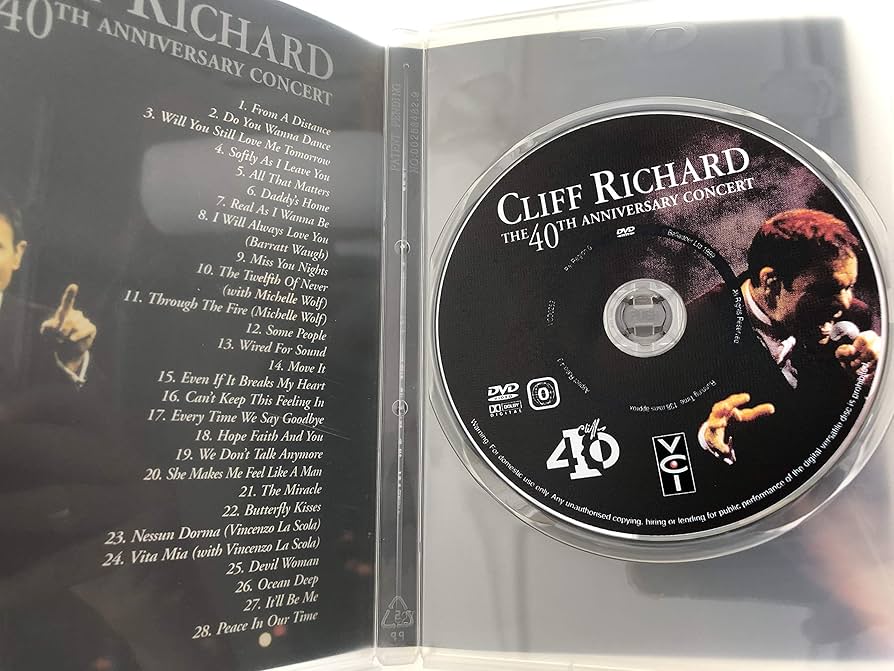 Amazon.com: Cliff Richard: The 40th Anniversary Concert