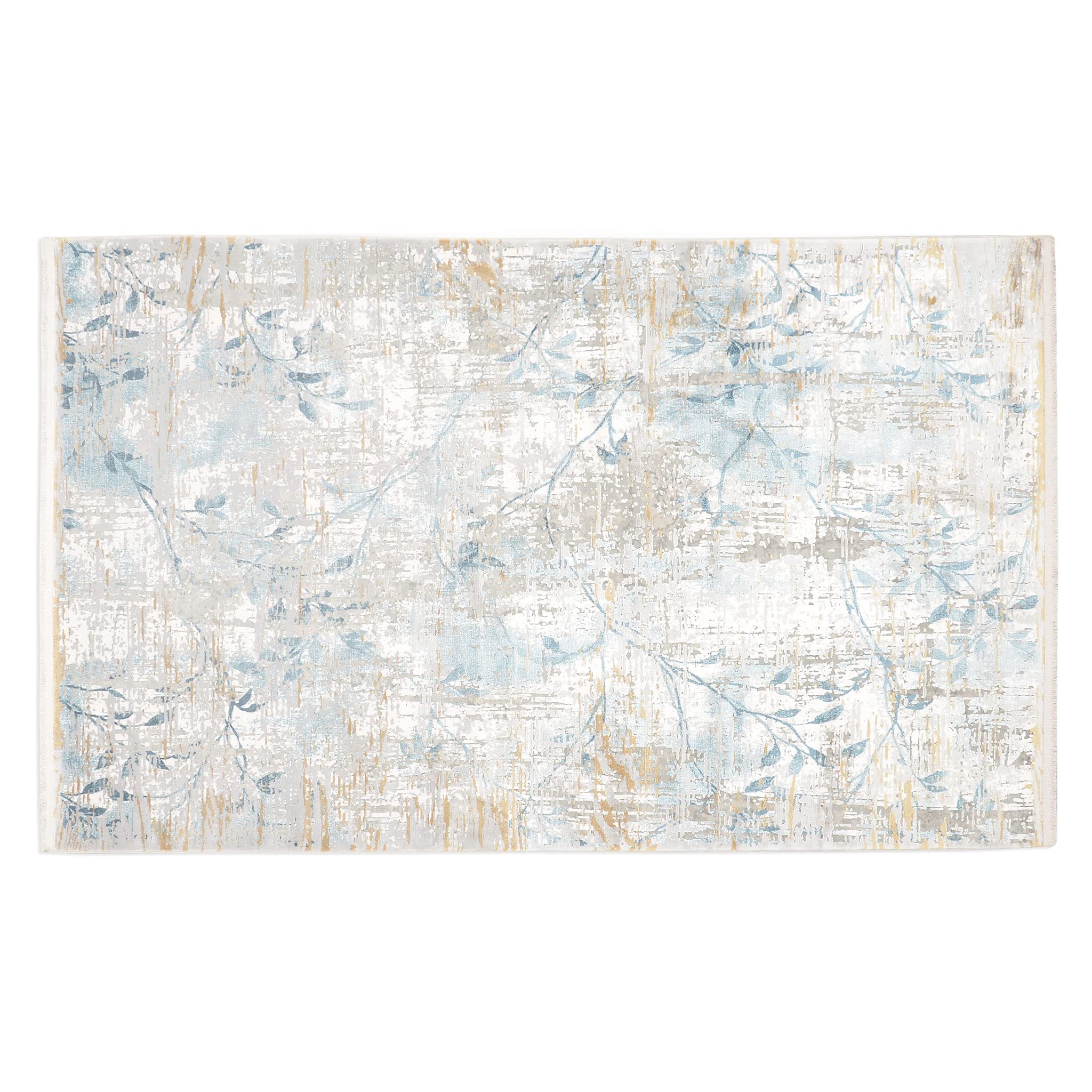 Indomex Rug Kelly 130 x 200 cm Grey/Dark Blue