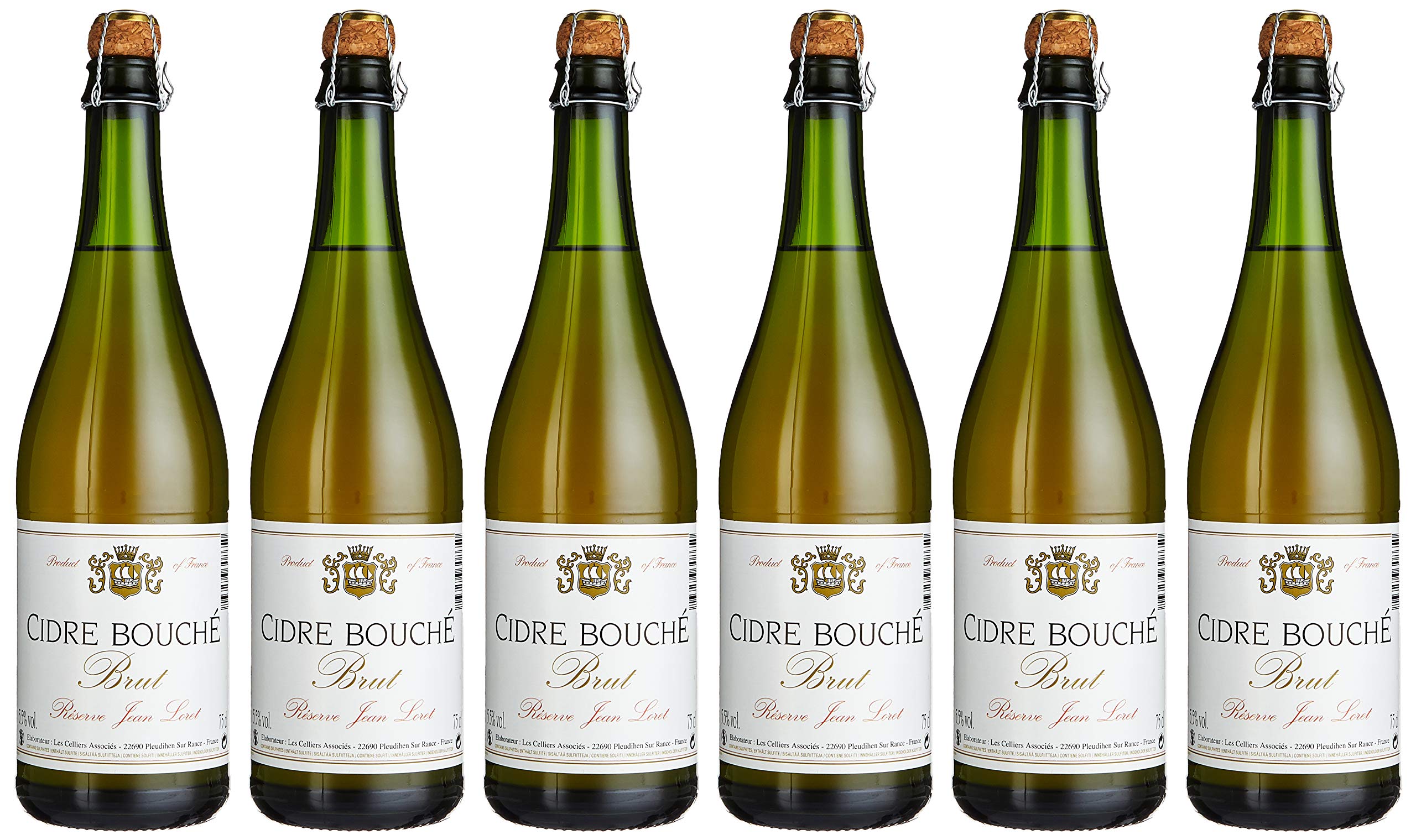 Jean Loret Cidre Bouché Brut Réserve (6 x 0.75 l)