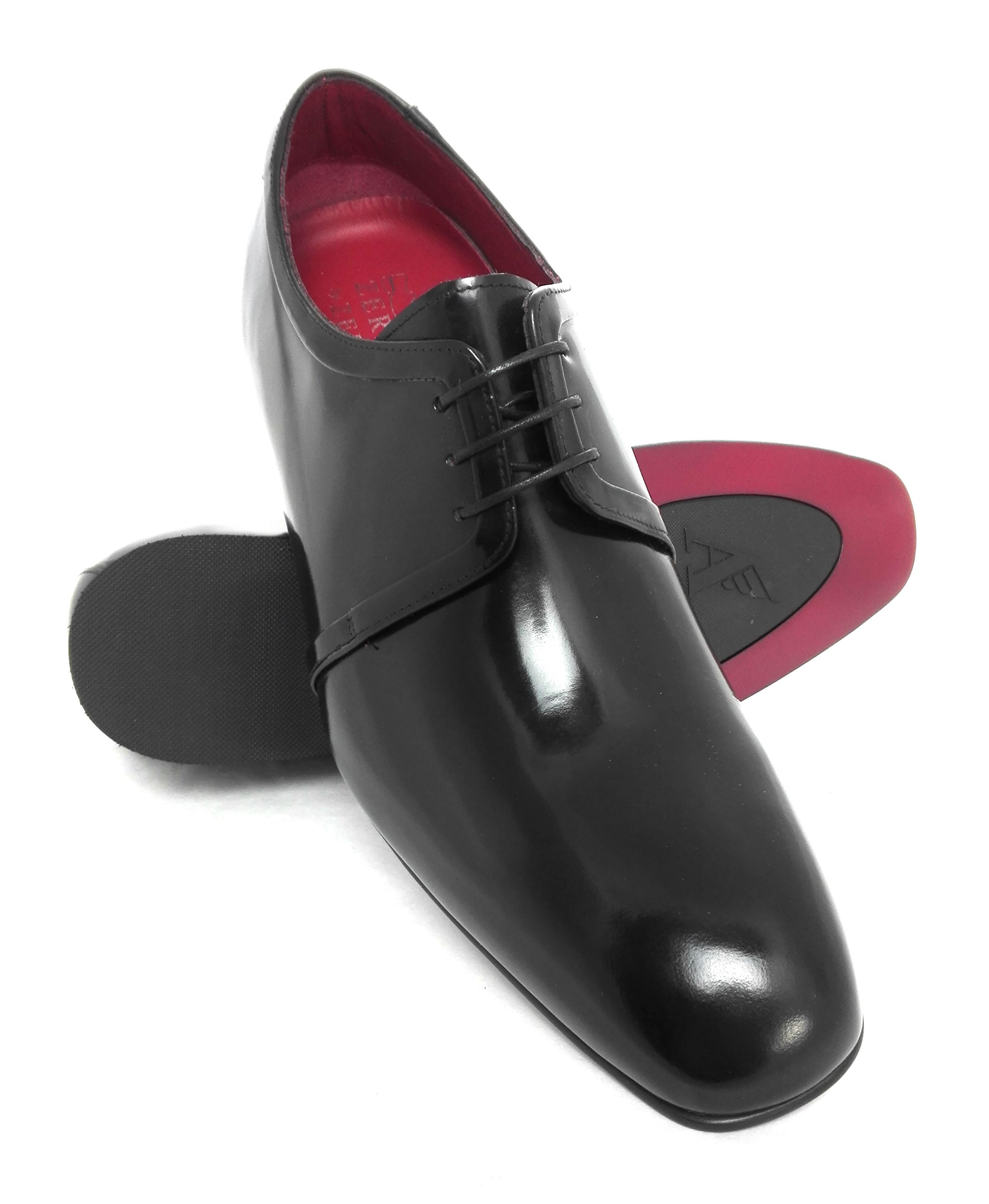 Zerimar Calzado con Alzas Interiores para Caballeros | Zapatos de Hombre con Alzas +7 cm | Calzado Elegante | Zapatos Piel Vestir