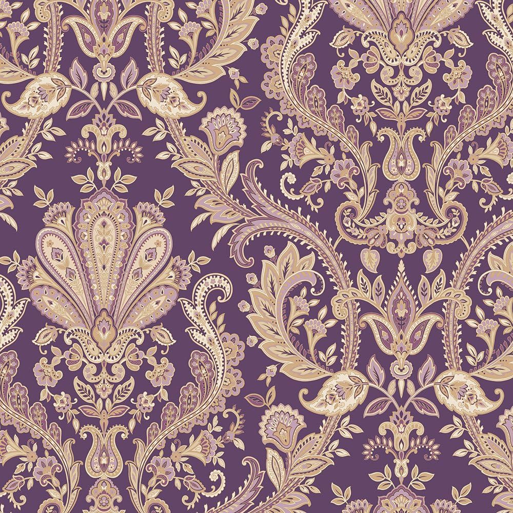 Norwall MD29427 Jacobean Paisley Wallpaper