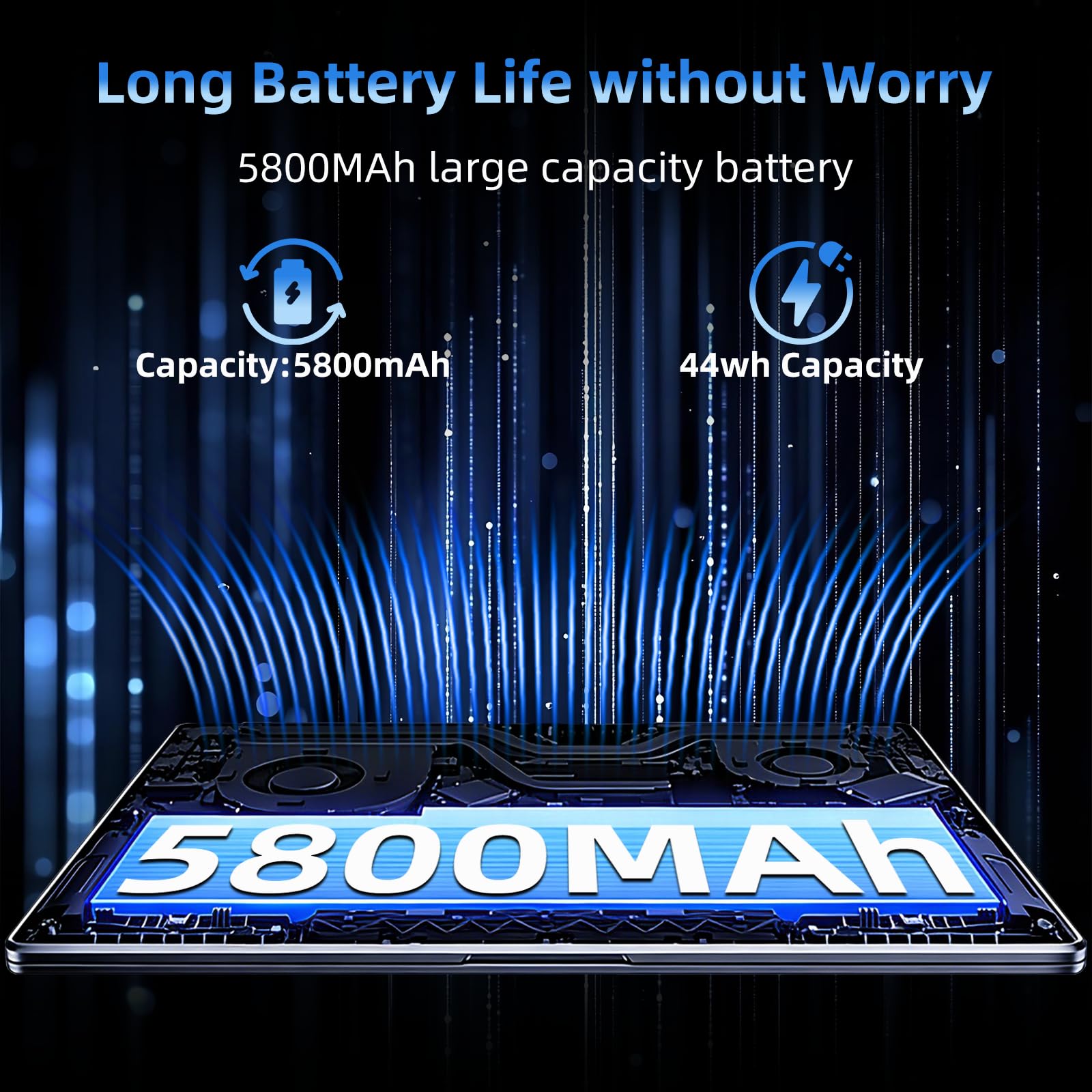 16 Pouces Ordinateur Portable, Core i5 8210Y Processeur 16Go RAM 512 Go SSD, PC Portable écran 1920 x 1200 IPS, RJ45, USB 3.0, HDMI, BT 5.0, Laptop Pavé Numérique Rétroéclairé