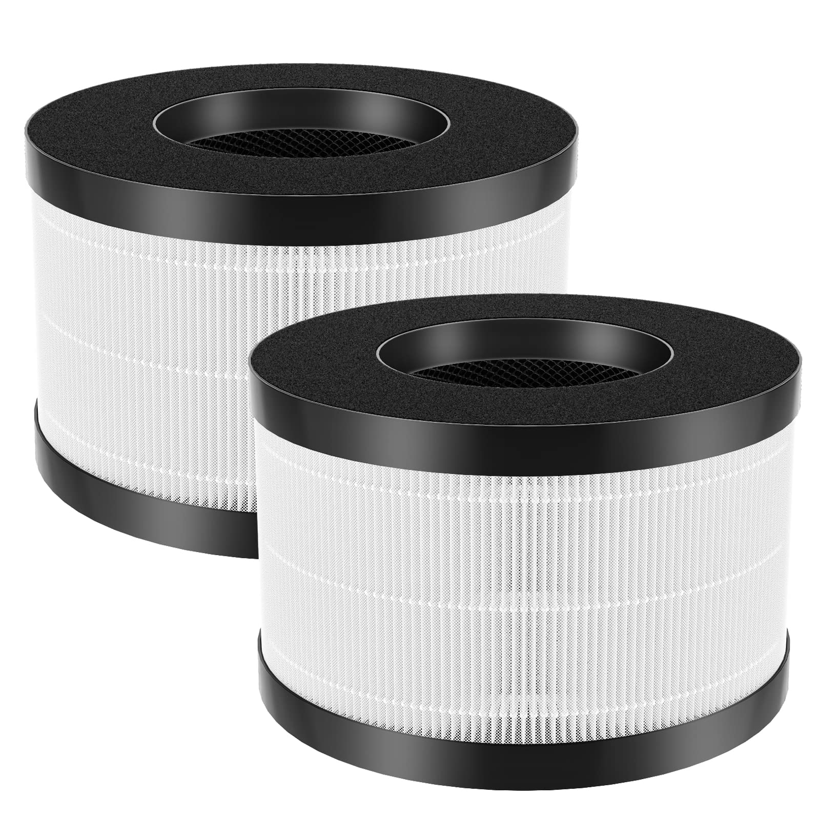AP01 Replacement Filter Only Compatible with Himox AP01(H01) Air Purifi-er, High-Efficiency 3-Stage Filtration for Himox AP01 Replacement Filter, 2 Pack