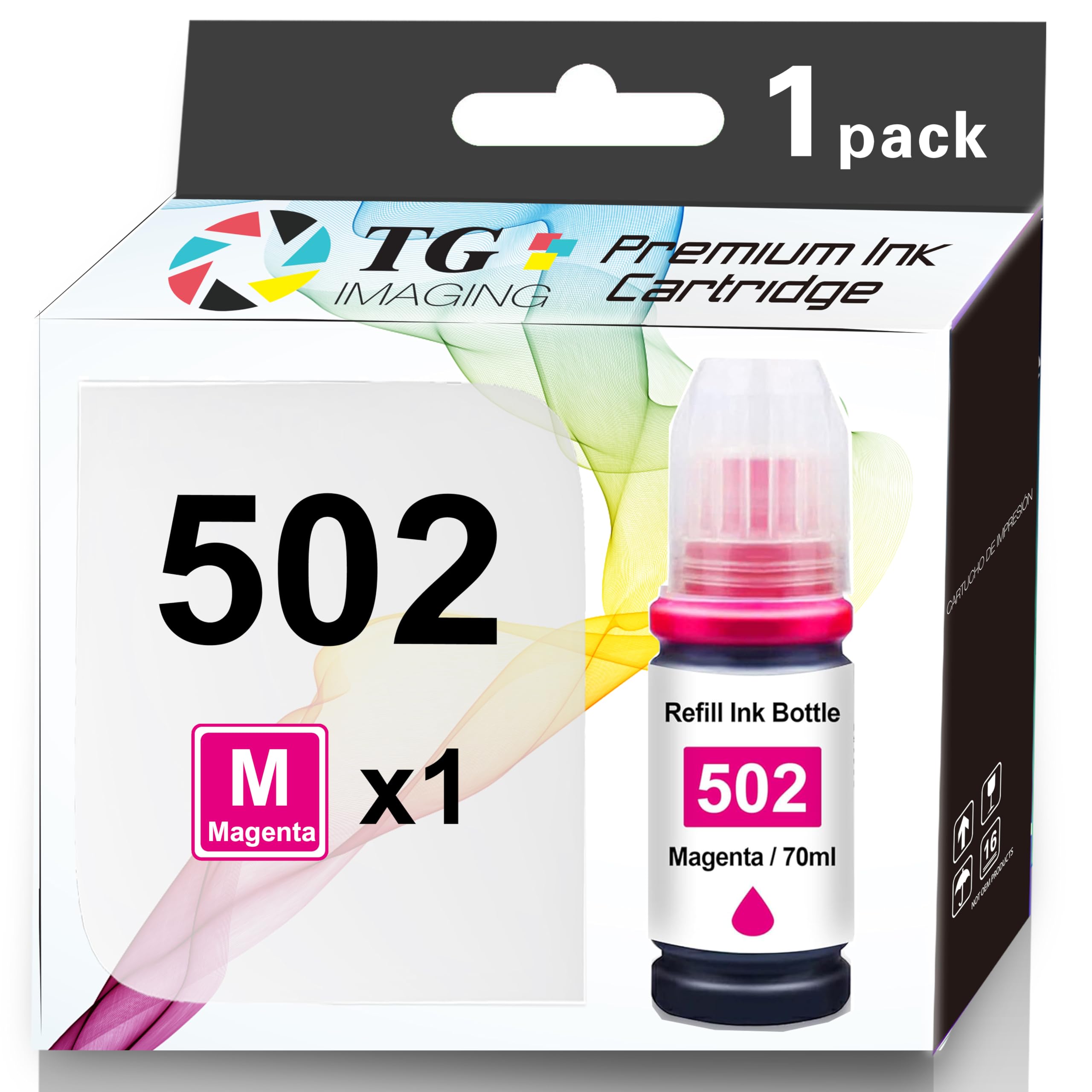 Snapklik.com : TG Imaging Compatible Refilled Magenta T502 Ink Refill ...