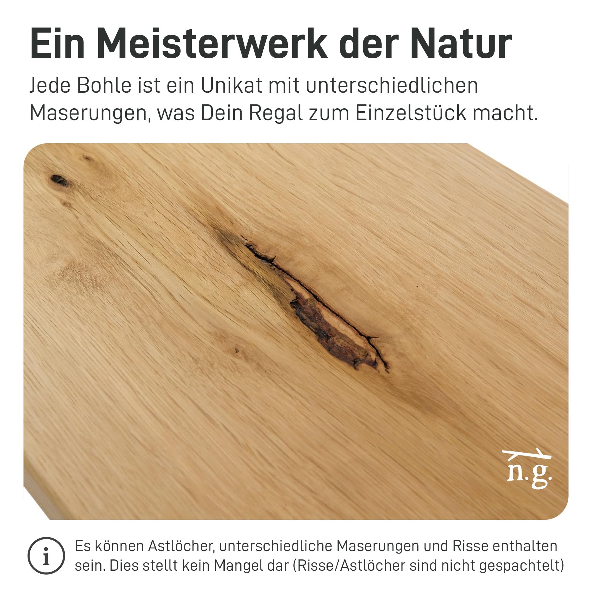 1x Regalbrett EICHE Regalboden Wandregal, Küchenablage, Fensterbank, Schweberegal Massivholz viele Maße Einlegeboden Rustikal Wandboard schwebend Halterung Bücher Dekoration (25cm Tiefe, 200cm Breite)