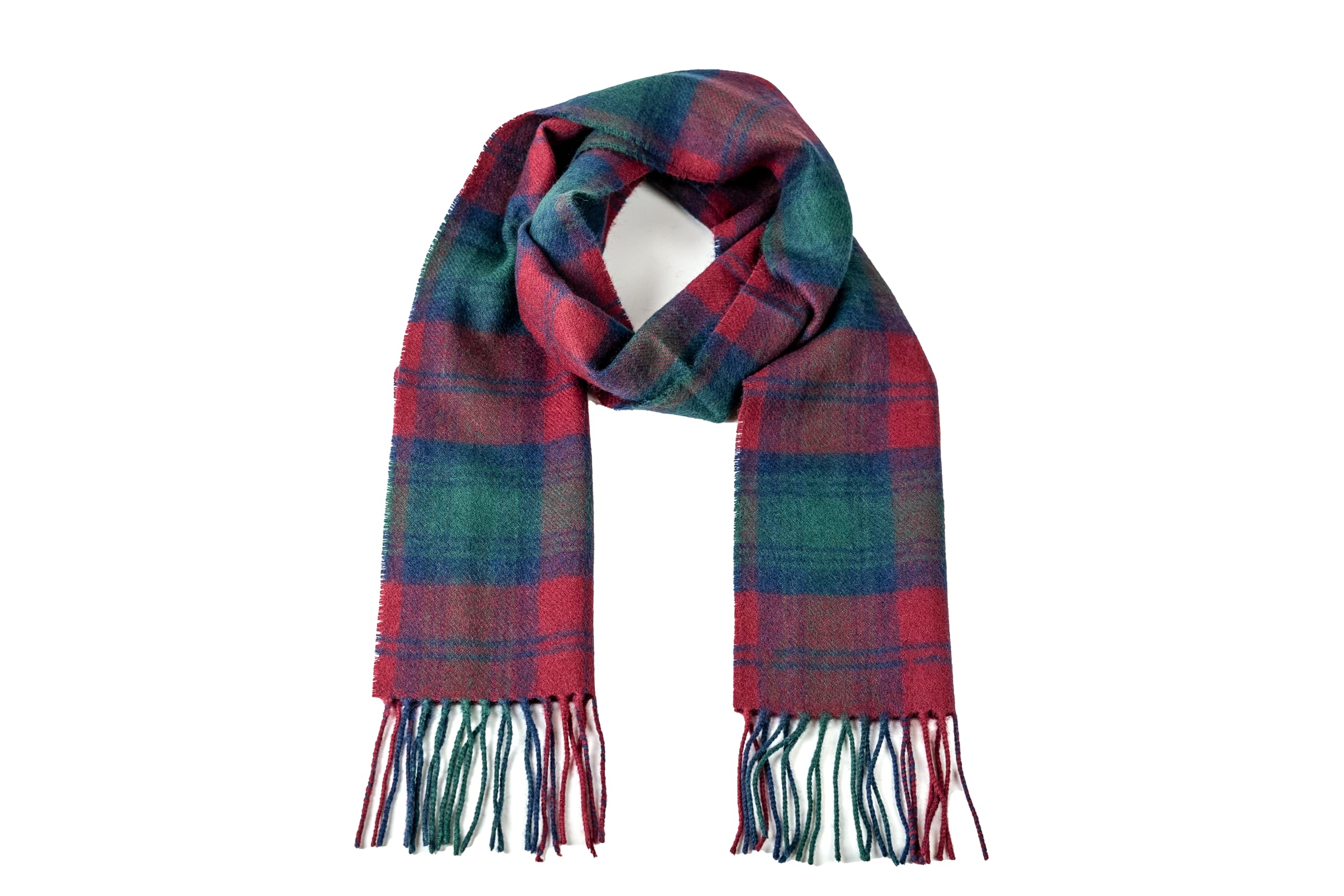 Tartan Plaid Scottish Scarf - 100% Lambswool Made in Scotland for Men or Women-image-5