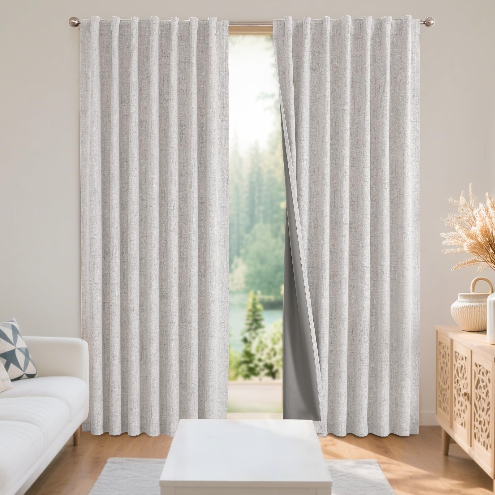 moco♡AMERI MEDI 2WAY CURTAIN ROMPERS Amazon.com: Joydeco 100% Blackout Curtains for Bedroom