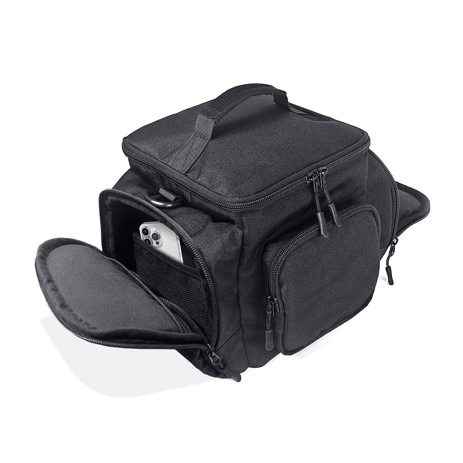 Funda de viaje para consola de máquina de vapor, bolsa de almacenamiento impermeable a prueba de golpes para cables de controlador, accesorios con asa y correa para el hombro