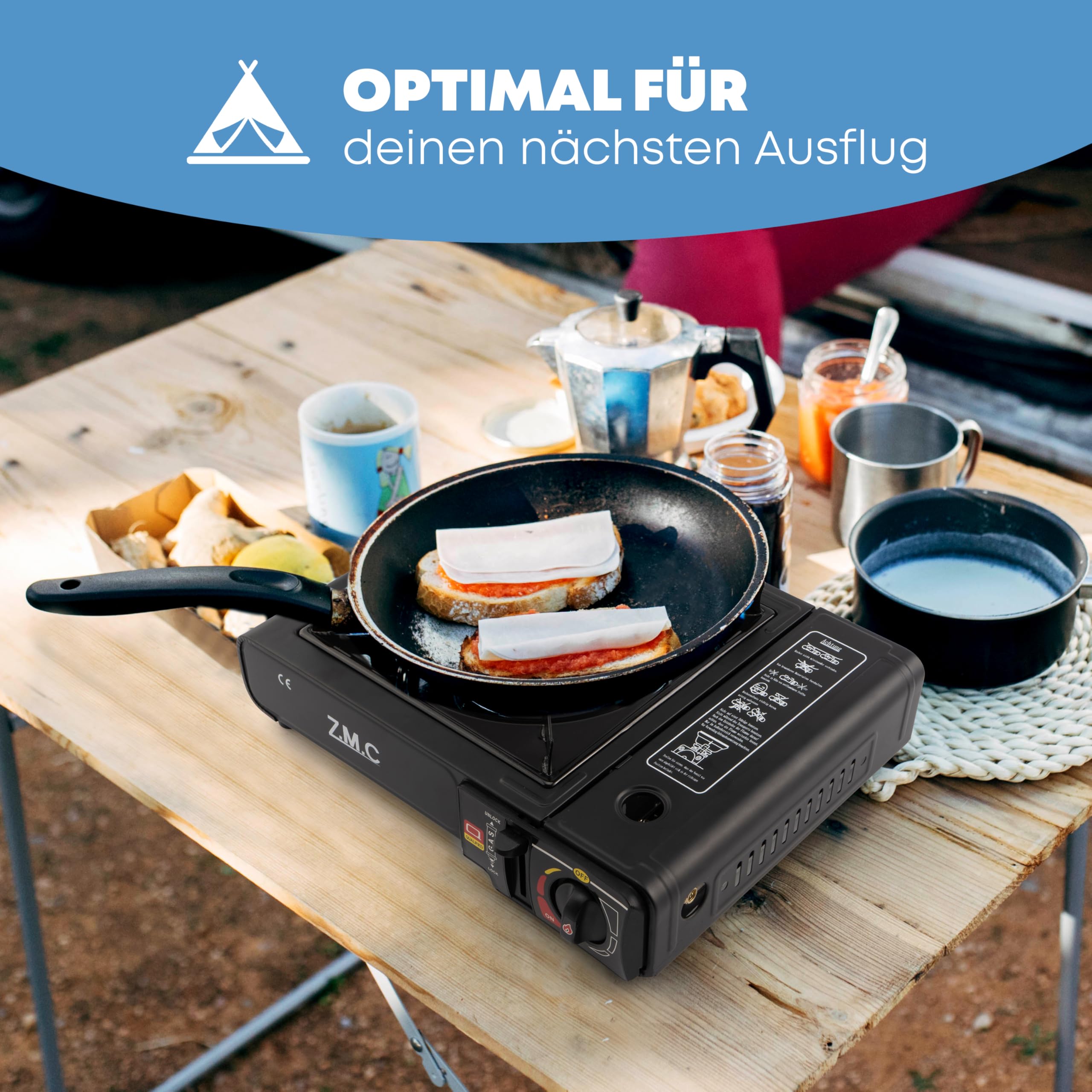 Z.M.C Roestvrij Stalen Gasfornuis, 1 Pits Opbergkoffer 4 X Gaspatronen 227 G Campingkooktoestel Voor Buiten En Binnen Campinggasfornuis 2 2 Kw Balkon Tafelgrill Met Piezo Ontsteking 3110509265 Z.M.C Roestvrij Stalen Gasfornuis, 1 Pits Opbergkoffer 4 X Gaspatronen 227 G Campingkooktoestel Voor Buiten En Binnen Campinggasfornuis 2 2 Kw Balkon Tafelgrill Met Piezo Ontsteking 3110509265