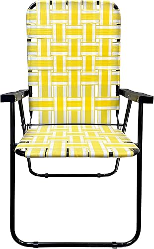 Miniatura 7 de EAU3C Silla portátil para patio, estilo retro, diseño de respaldo alto, para exteriores, patio, campamento, eventos deportivos, fácil plegado,