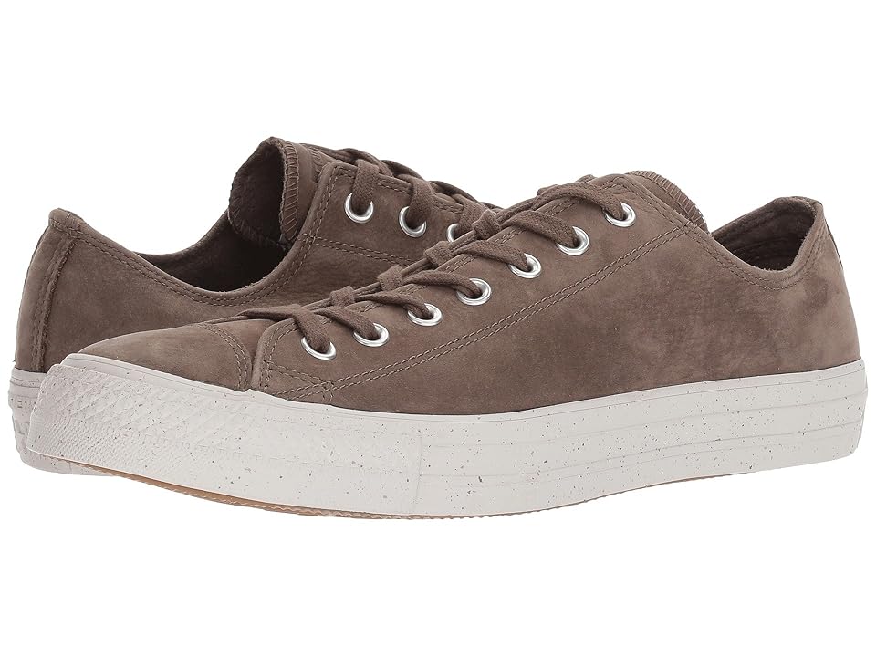 

Converse Chuck Taylor All Star Nubuck Ox (Engine Smoke/Malted/Pale Putty) Athletic Shoes