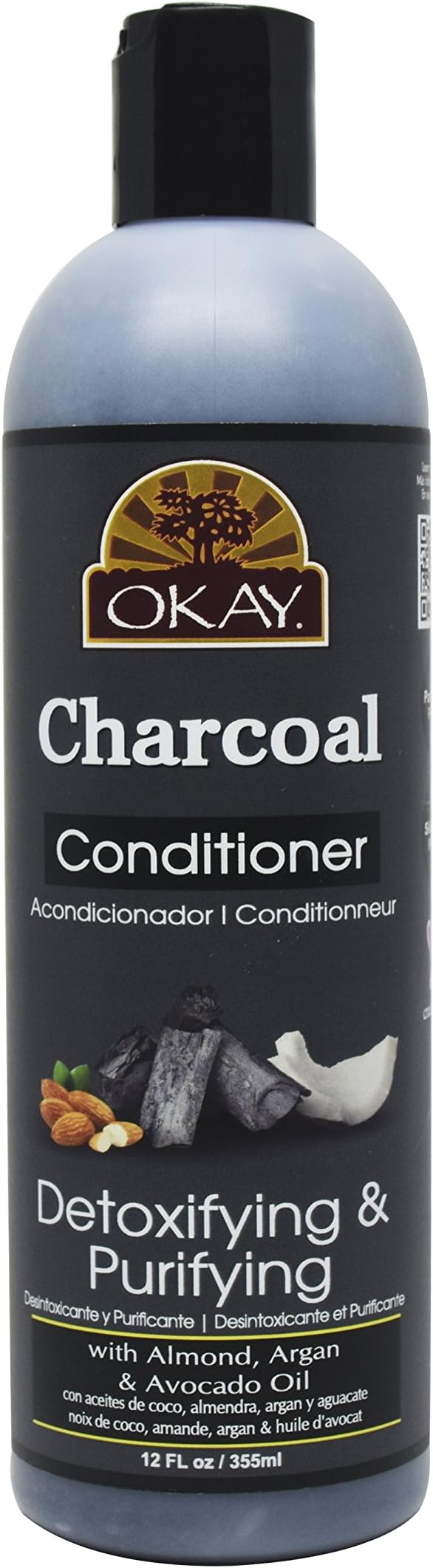 Okayleebeauty.com Charcoal Conditioner Detoxifying & Purifying