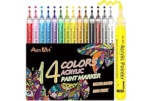 Acrylic Paint Markers, Perfect for Pumpkin Painting and More