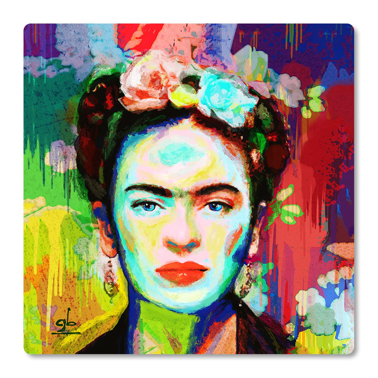 Giallobus - Giallopanel Art Board - Frida - Madera de MDF - 29,7X29,7