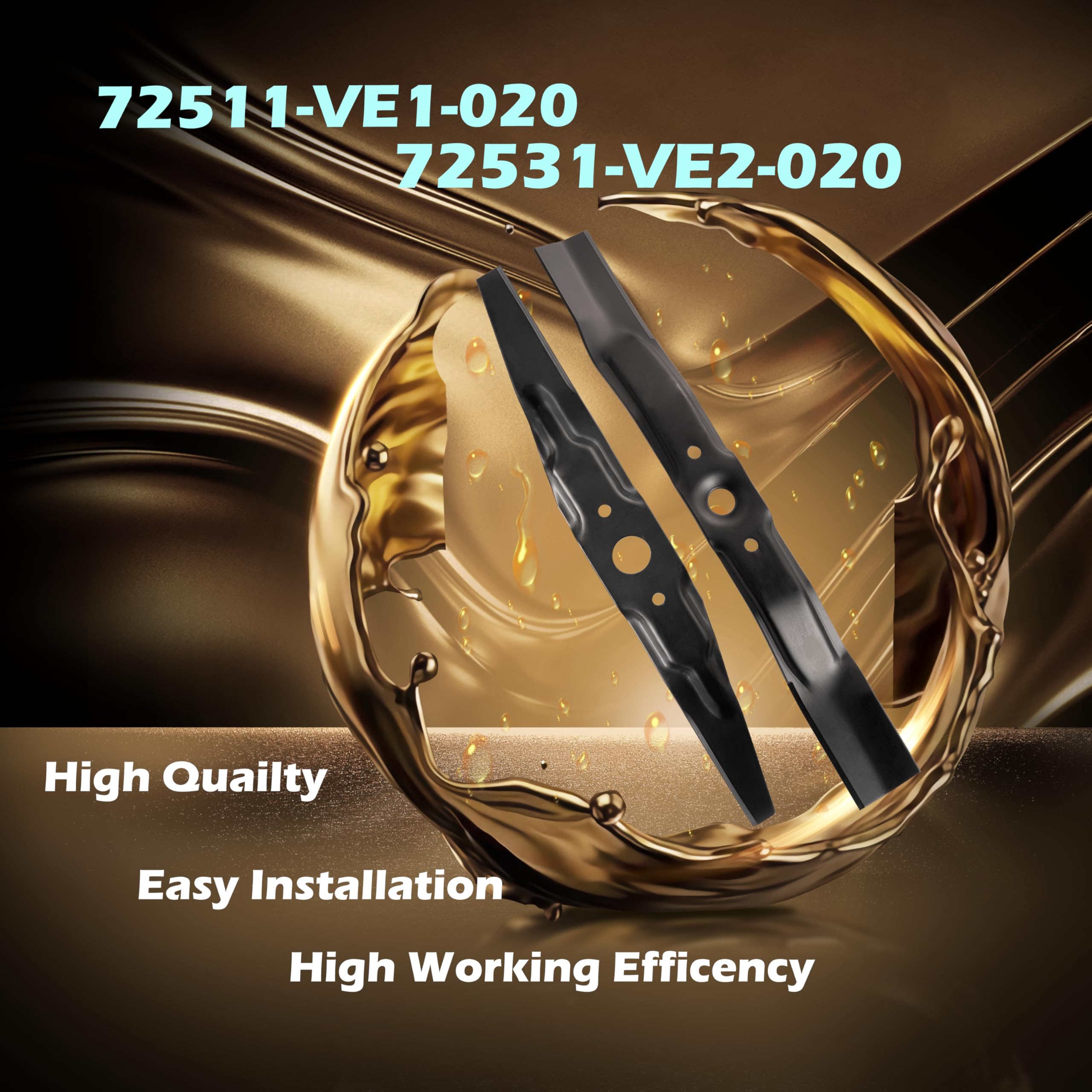 SINTIKI 72511-VE1-020 y 72531-VE2-020 Hoja de 21 pulgadas