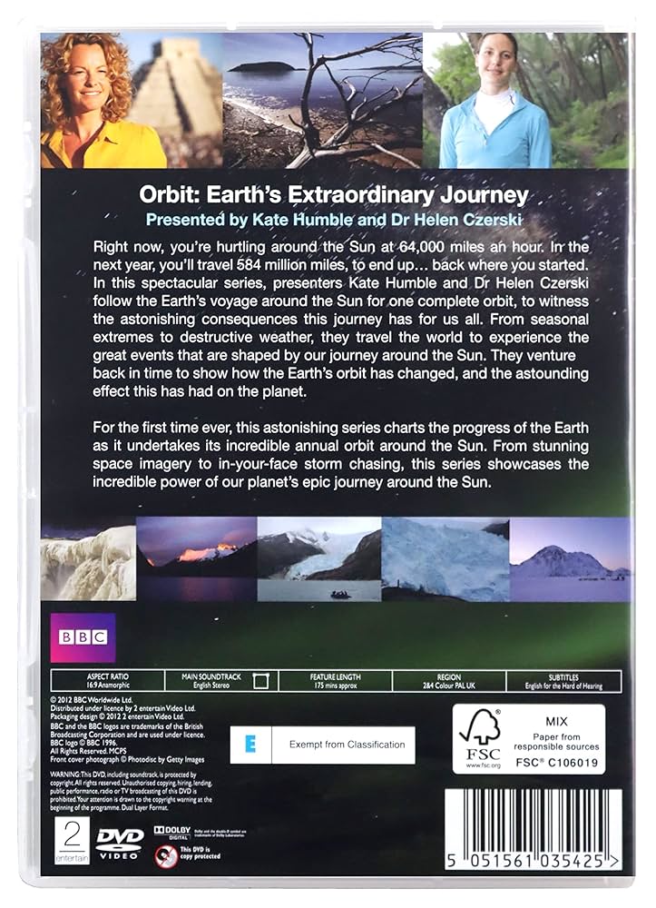 Amazon.com: Orbit - Earth's Extraordinary Journey [DVD