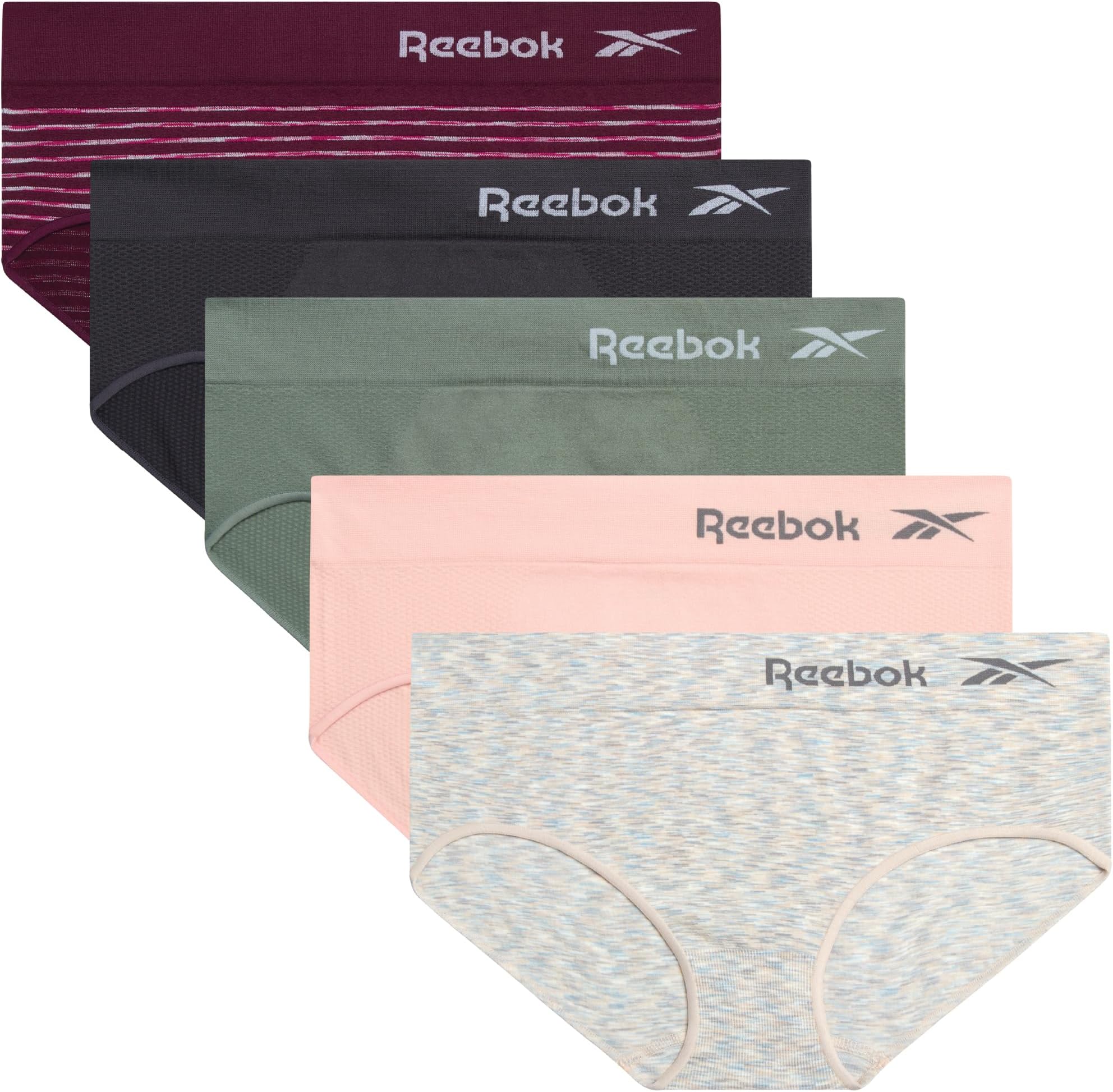 Hipster Panties for Women - 5 Pack Stretch Performance Seamless Underwear with Relaxed Tag-Free Waistband (S-XL)