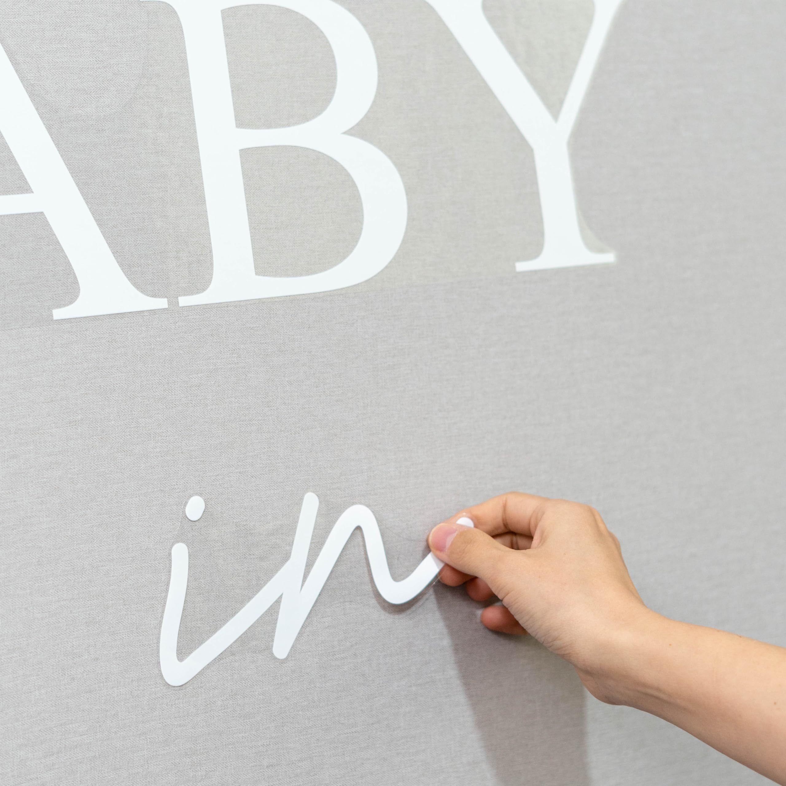 BABYL 「L FORTH」サイン Amazon.com: VANGNING Baby in Bloom Baby Shower Decal Sign | Gender