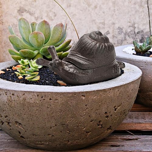 Vista 13 de Ocultador de llaves de hierro fundido, soporte para llaves de pájaros, adorno de estatuas de jardín pequeñas para exteriores, figura de repuesto