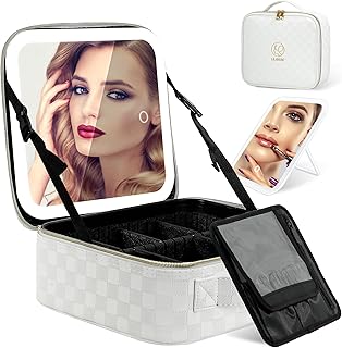 Colores del estuche de maquillaje, Blanco, Bo...