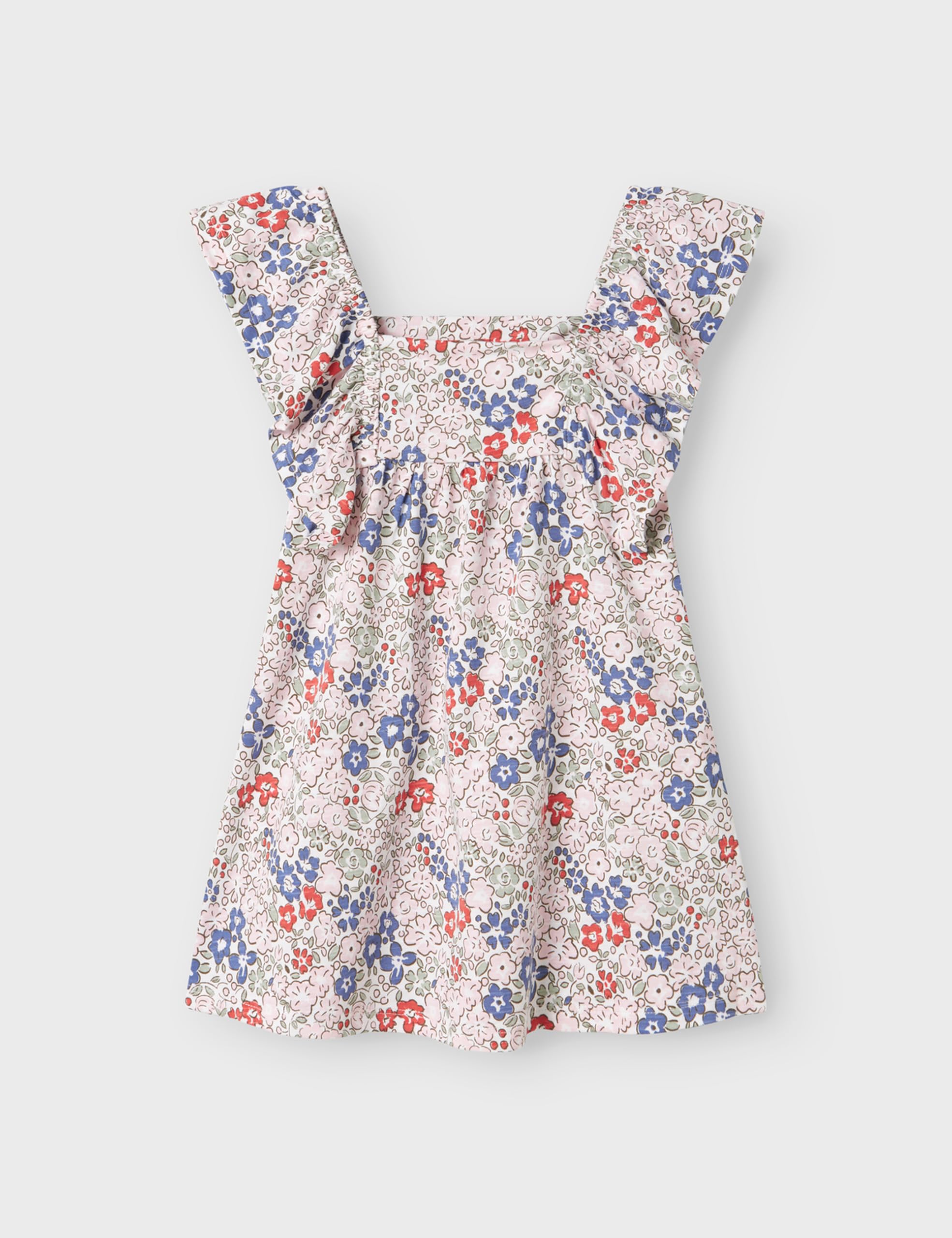 NAME IT Dziewczęca czapka Nmfhaile Cap Sl Dress, Bright White, 116