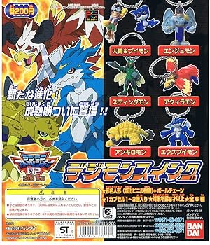デジモンのガシャポンプロモーション台紙17枚2000年頃のものです デジモンのガシャポンプロモーション台紙17枚2000年頃のものです